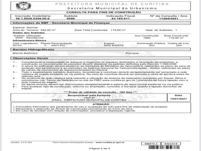 #118 - Área para Venda em Curitiba - PR - 3