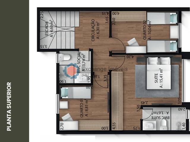 #432 - Triplex para Venda em Curitiba - PR - 3