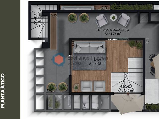 #433 - Triplex para Venda em Curitiba - PR - 2