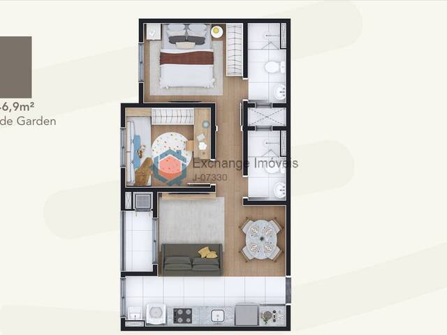 #461 - Apartamento para Venda em Curitiba - PR - 3