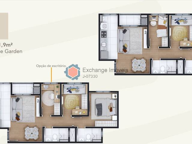 #462 - Apartamento para Venda em Curitiba - PR - 3