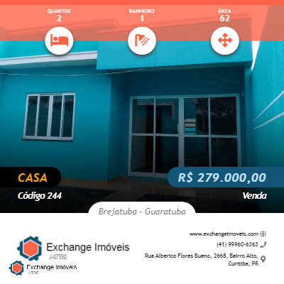 Casa, 2 quartos - Foto 1