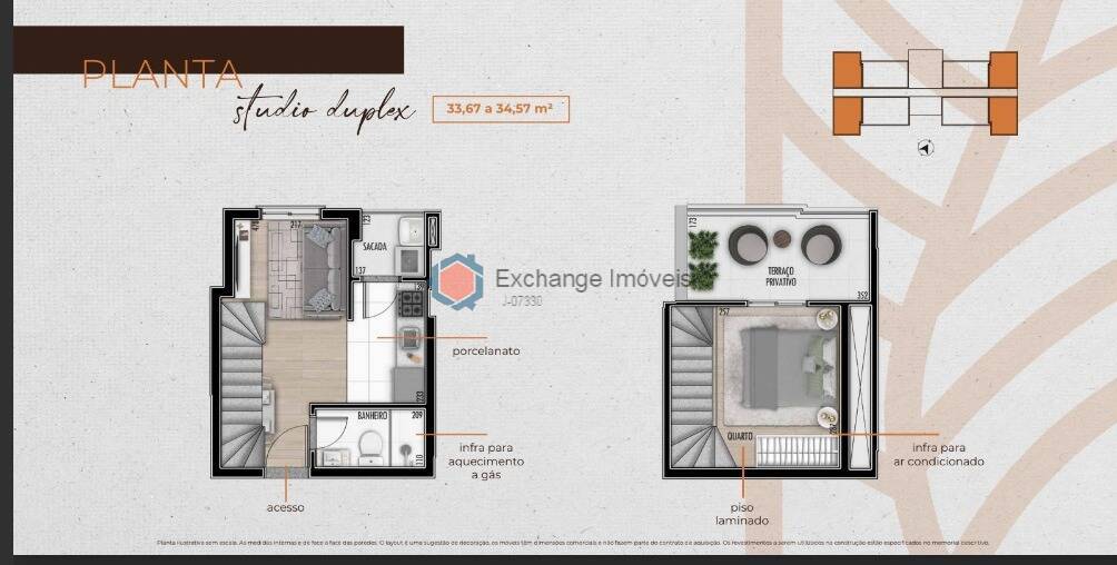 Apartamento, 1 quarto - Foto 2