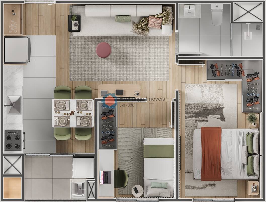 Apartamento, 2 quartos - Foto 7